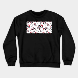 Kawaii Panda Christmas Celebration Crewneck Sweatshirt